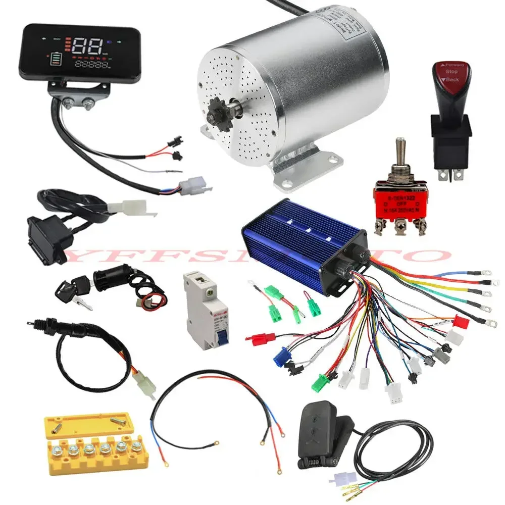 Motorcycle Engine Kit - 72 V 3000 W fırçasız motor