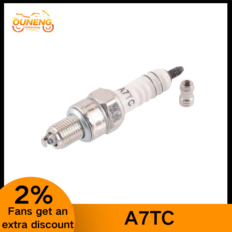 Motorcycle Spark Plug - Honda için GY6 GY6125 50cc 70cc