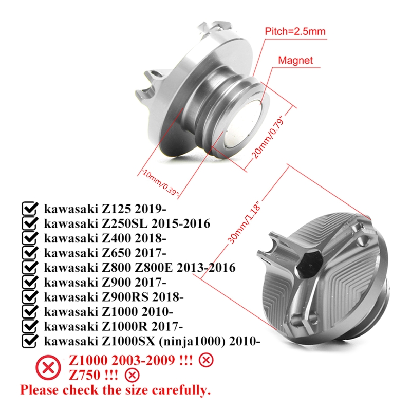 2026 Kawasaki Z900 RS Z650 Z50 - Motorcycle Oil Filter incelemesi ve fiyatı