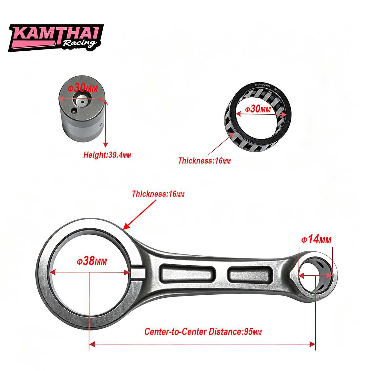 KAMTHAI CNC İşlemeli Krank Mil - Motorcycle Crankshaft incelemesi ve fiyatı