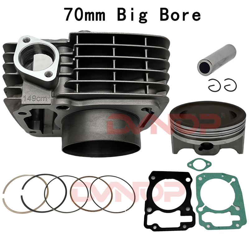 70mm büyük çaplı Motosiklet Si - Motorcycle Engine Kit incelemesi ve fiyatı